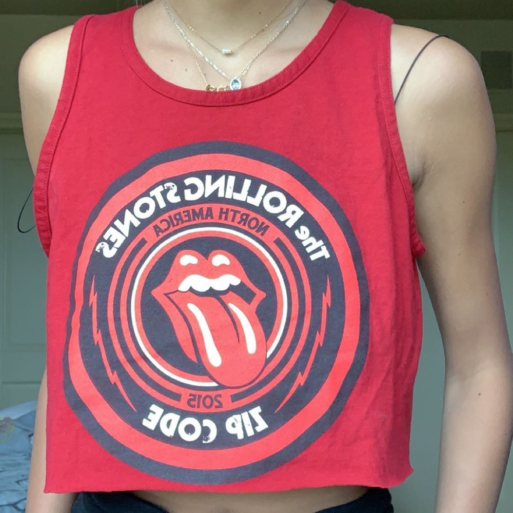sick Rolling Stones “Zip Code” tour tank top❗️